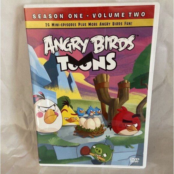 Angry Birds Toons  Season 01  Volume 02 DVD By Angry Birds Toons with tall case - Picture 2 of 5